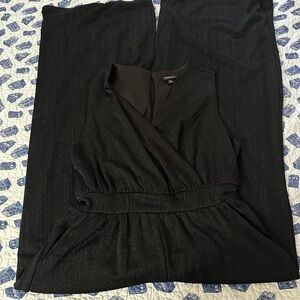 Torrid Black Shimmer Jumpsuit